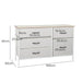 Storage Cabinet Tower Chest of Drawers Dresser Tallboy 5