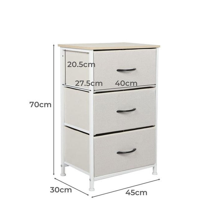 Storage Cabinet Tower Chest Of Drawers Dresser Tallboy 9