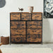 Storage Cabinet Tower Chest of Drawers Dresser Tallboy