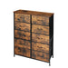 Storage Cabinet Tower Chest of Drawers Dresser Tallboy