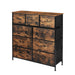 Storage Cabinet Tower Chest of Drawers Dresser Tallboy