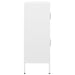 Storage Cabinet White 80x35x101.5 Cm Steel Ttloat