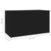 Storage Chest Black 84x42x46 Cm Engineered Wood Nbtbpi