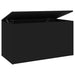 Storage Chest Black 84x42x46 Cm Engineered Wood Nbtbpi