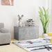 Storage Chest Concrete Grey 84x42x46 Cm Engineered Wood