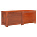 Storage Chest With Lid Brown Solid Wood Acacia Tlakoi