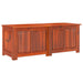 Storage Chest With Lid Brown Solid Wood Acacia Tlakoi