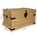 Storage Chest Mexican Pine Corona Range 91x49.5x47 Cm Xatiai