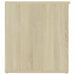 Storage Chest Sonoma Oak 84x42x46 Cm Engineered Wood Nbtbpk