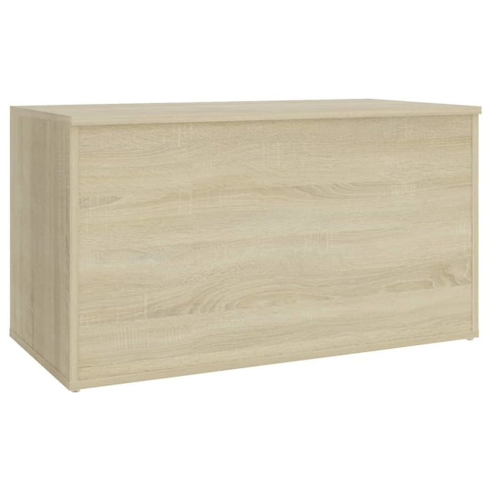 Storage Chest Sonoma Oak 84x42x46 Cm Engineered Wood Nbtbpk