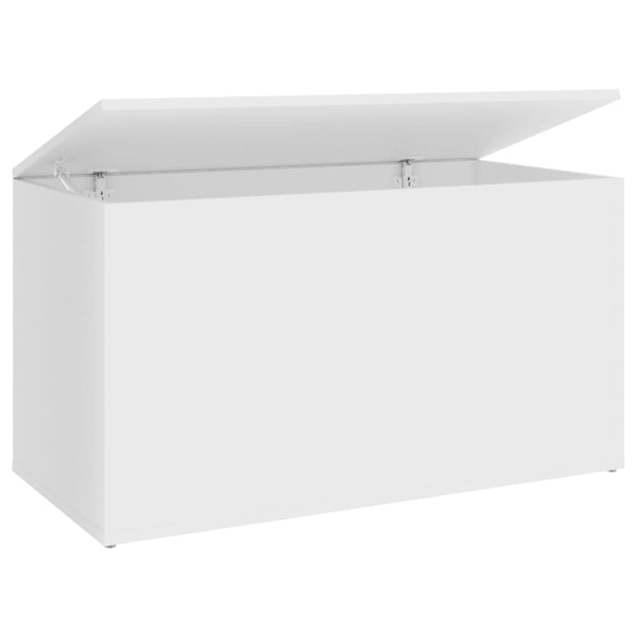 Storage Chest White 84x42x46 Cm Engineered Wood Nbtbpl