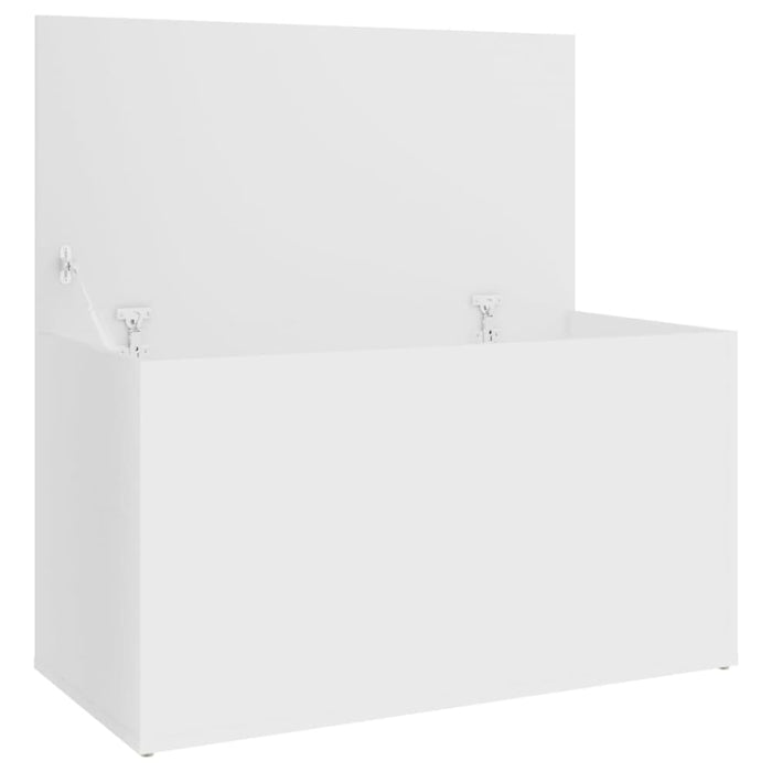 Storage Chest White 84x42x46 Cm Engineered Wood Nbtbpl