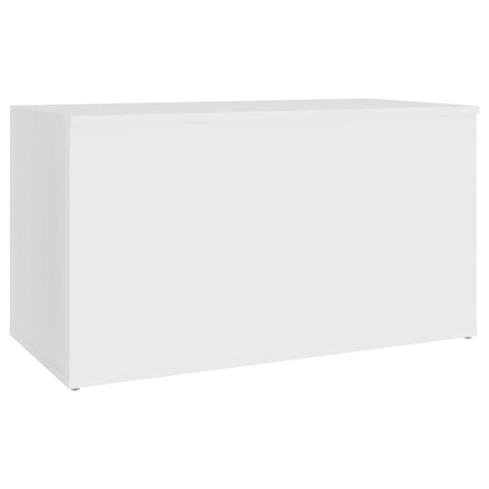 Storage Chest White 84x42x46 Cm Engineered Wood Nbtbpl