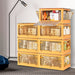 Storage Containers With Lid Clothes Organiser Box 5 Side