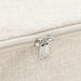 Storage Box Fabric 70x40x18 Cm Cream Ttxkbi