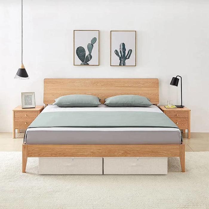 Storage Box Fabric 70x40x18 Cm Cream Ttxkbi