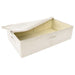 Storage Box Fabric 70x40x18 Cm Cream Ttxkbi
