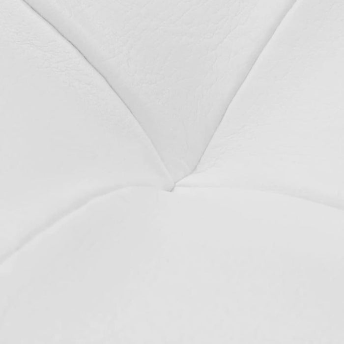 Storage Ottoman Artificial Leather White Xaxabl