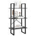 Storage Shelf Grey 60x30x105 Cm Solid Pine Wood Nblpoa