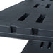 Storage Shelf Rack Black 220 Kg 90x40x138 Cm Plastic Aplik
