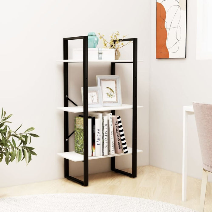 Storage Shelf White 60x30x105 Cm Solid Pine Wood Nblpot