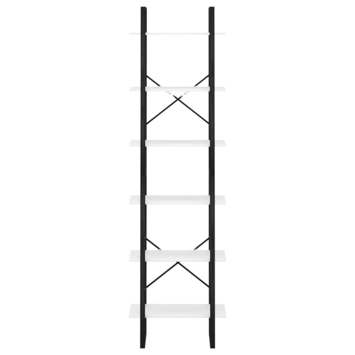 Storage Shelves 2 Pcs White 60x30x210 Cm Chipboard Nblpoi