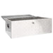 Storage Box Silver 100x55x37 Cm Aluminium Opxxpl