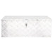 Storage Box Silver 80x39x30 Cm Aluminium Opxxpx