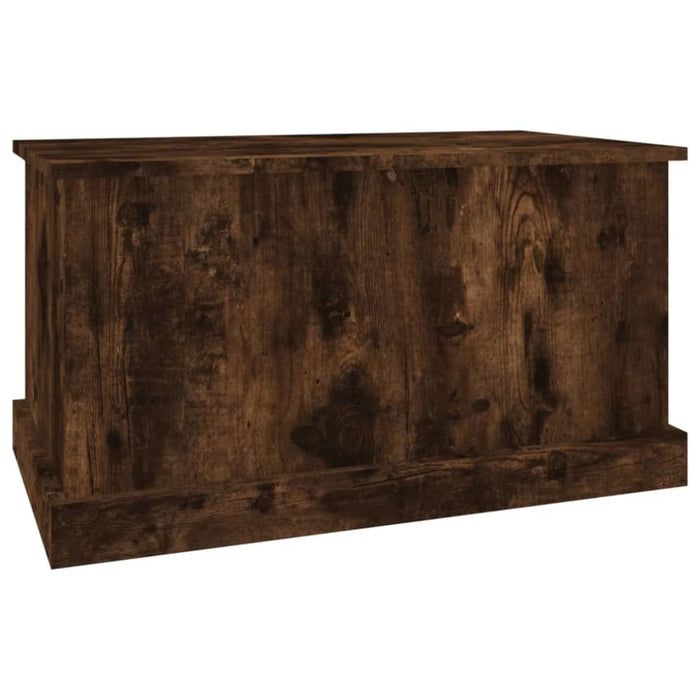Storage Box Smoked Oak 70x40x38 Cm Engineered Wood Nolpbk