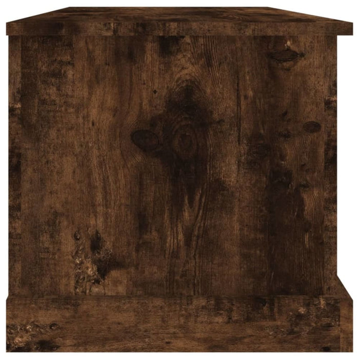 Storage Box Smoked Oak 70x40x38 Cm Engineered Wood Nolpbk