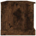 Storage Box Smoked Oak 70x40x38 Cm Engineered Wood Nolpbk