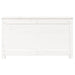 Storage Box White 80x40x45.5 Cm Solid Wood Pine Nxtptp