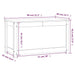 Storage Box White 80x40x45.5 Cm Solid Wood Pine Nxtptp