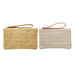 Straw Clutch Coin Purse Summer Beach Bag