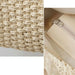 Straw Shoulder Hollow Wave Large Capacity Tote Bag