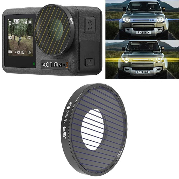 Streak Drawing Lens Filter for Dji Action 3