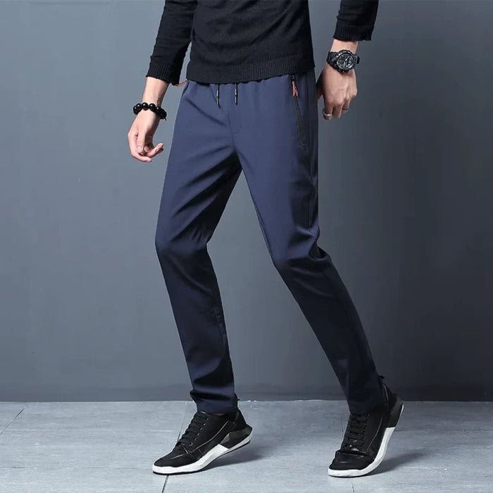 Stretch Slim Fit Mens Jogger Pants Classic //gray Plus Size