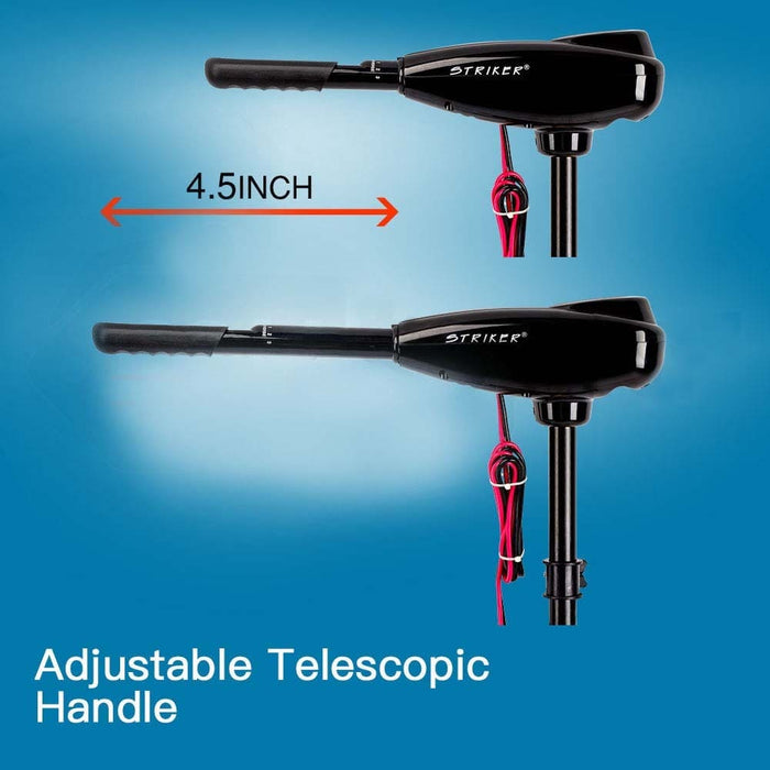 Striker 45 Lbs Electric Trolling Motor Inflatable Boat