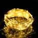 Led String with 150 Leds Warm White 15 m Ttbban