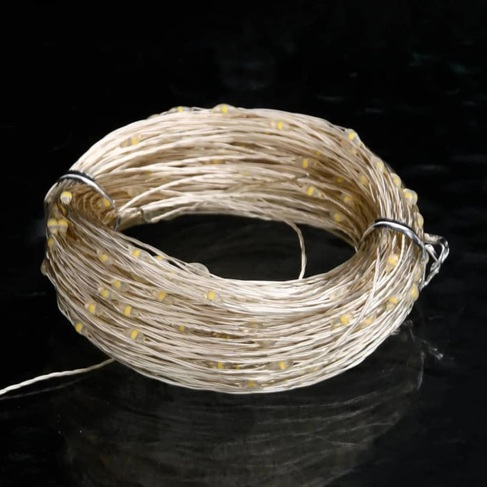 Led String With 150 Leds Warm White 15 m Ttbban