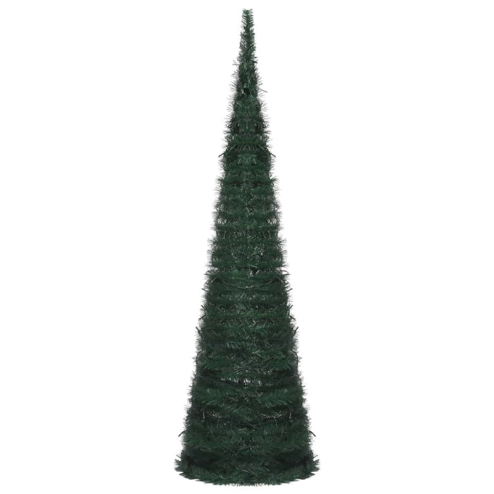 Pop - up String Artificial Christmas Tree With Led Green