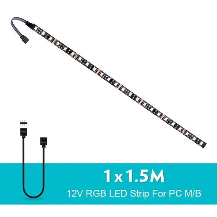 12v Rgb Led Strip Light 4pin For Pc Motherboard