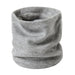 Striped Winter Scarf with Plush Snood for Men and Women