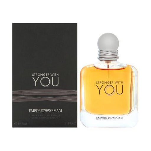 Stronger with you Edt Spray by Giorgio Armani for Men - 100