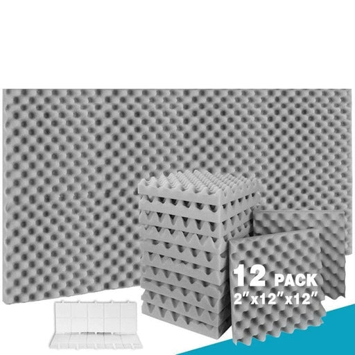 Studio Absorption Foam Panel 12pcs For Home Office Recoding