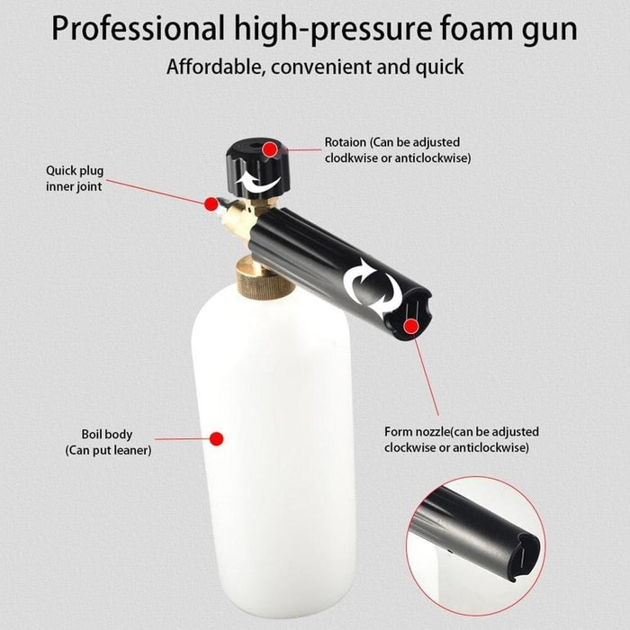 Car Wa Car - styling Foam Gun Wash Pressure Washer Jet Quick