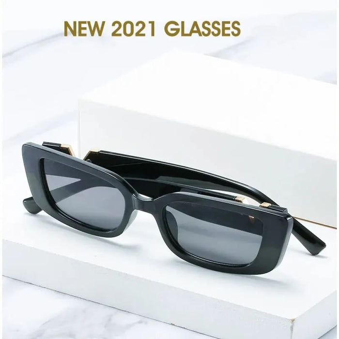 Stylish Cat Eye Sunglasses for Women Classic Rectangle