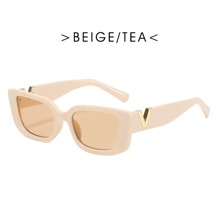 Stylish Cat Eye Sunglasses For Women Classic Rectangle