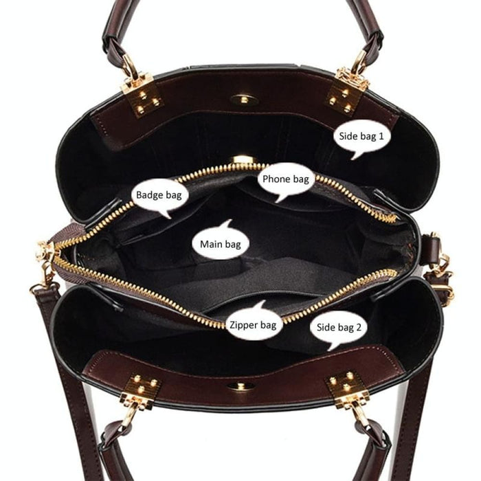 Summer Lady Handbag Large Capacity Colorblocking Shoulder