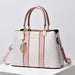 Summer Lady Handbag Large Capacity Colorblocking Shoulder